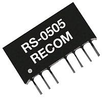 2 W DC/DC converter - Series RS - SIP4