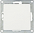 Changeover switch without frame, white
