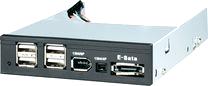Conrad USB/FireWire400/eSATA 3,5'' frontinstick