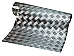 Dekorationsmatta i aluminium