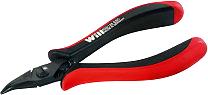 Electronic needle nose pliers, curved at 30° in compliance with DIN ISO 9655