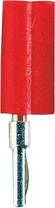 FJÄDERKONTAKT-STICKPROPP RÖD