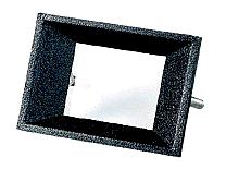 Frontram för 2-ställig LCD-display
