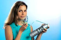 O-PUR oxygen bottle with mask