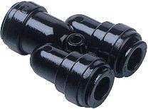 Pneufit push-in quick plug-in connector, plastic version