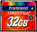 Transcend CompactFlash-kort 32 GB 133x Ultra Speed