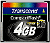 Transcend CompactFlash-kort 4 GB 300x