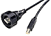 USB connector 2.0, IP68 - 2 m