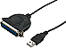USB-/parallellskrivarkabel - 2