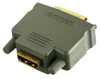 Videoadapter HDMI-koppling/DVI-stickpropp