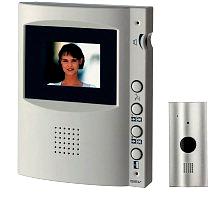 1-familjs porttelefon med färgvideo och spionkamera