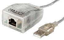 10/100 MBit/s USB 2.0-nätverksstyrenhet