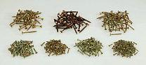 1000-piece chipboard screw set