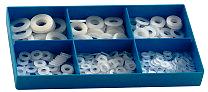 312 piece DIN 125 polyamide washer set