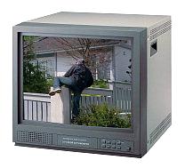 35,56 cm färgmonitor 400 TV-linjer