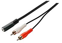 37-07 audioadapterkabel 1,5 m