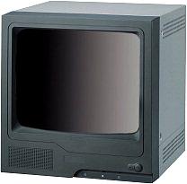 38,1 cm s/v-bildskärm 1000 TV-linjer