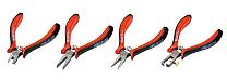 4 pce. electronics pliers set
