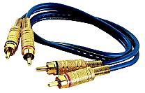 51-02 audioanslutning, förgylld