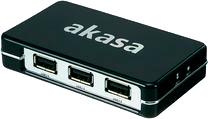 7-portars USB 2.0 hubb med nätenhet