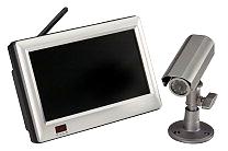 7,0''-TFT-monitor med 2,4 GHz färgkamera