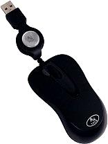 A4-Tech Laptop Mouse MOP-60D Svart