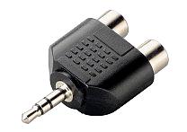 ADAPTER 3,5 STICKPROPP/RCA-KOPPLING 36-12