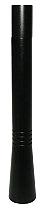 Antenn av aluminium, ''Cylinder'', svart