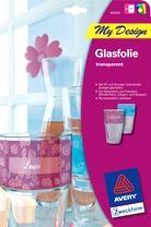 Avery Zweckform glasfolie, genomskinlig