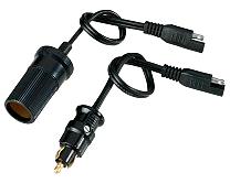 BA05 adapter till cigarettändare, 2 delar.