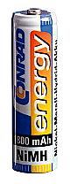 BATTERI 1,2 V R6 NIMH 1800 MAH