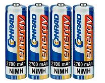 BATTERI R6 NIMH 2700 MAH, 4-PACK