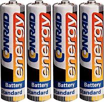 BATTERI ZINK-KOL 4-PACK R3