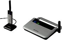 Belkin 4-portars trådlös USB 2.0-hubb
