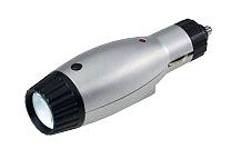 Billampa med vit lysdiod