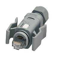 CAT 5e connector with IP67 quick-connection technology