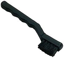 Conductive brushes.