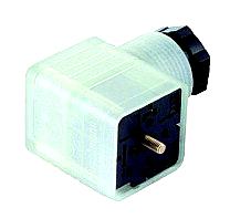 Contact box with electronic insert