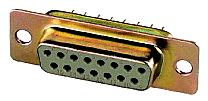 D-Sub, stående - 2