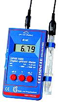 Digital pH/mV- (redox) meter GPHR 1400