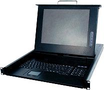 Digitus 19'' operator console with 15'' TFT monitor