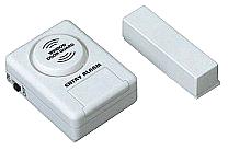 Dörr-/fönsterlarm med passeringsdetektor