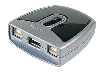 Elektronisk USB-omkopplare 2x (USB 2.0)