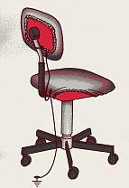 ESD covers for standard laboratory chairs