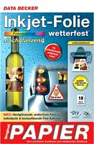 Folie för bläckstråleskrivare, fotokvalitet, väderbeständig