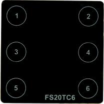 FS20 TC6 trådlös sensorknapp