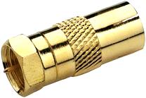 Goldline F-kontakt för koax-uttag