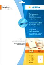 Herma ink-jet films, self adhesive