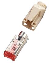 Hirose RJ45 nätverkskontakt för CAT 6 (Gigabit)