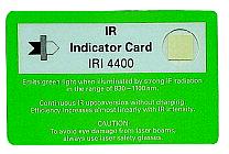 Infrarödindikator/testkort